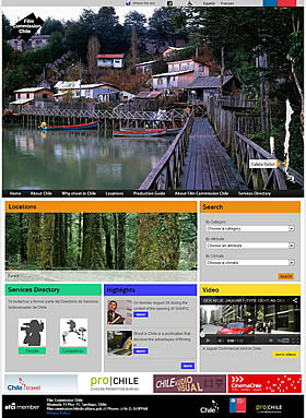 sitio web comisión fílmica